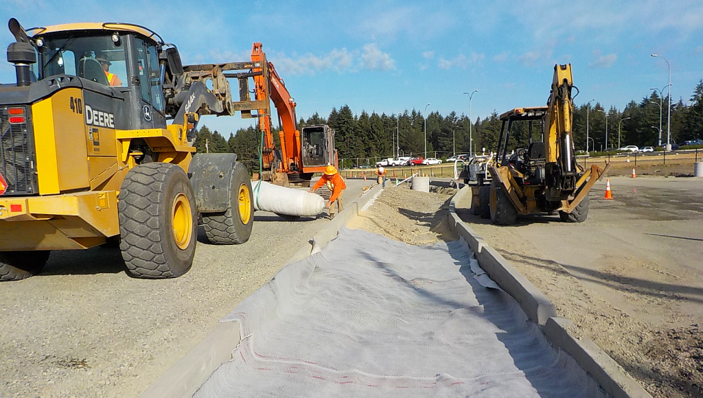 Warc Access Road in Thurston County Landfill Olympia, WA