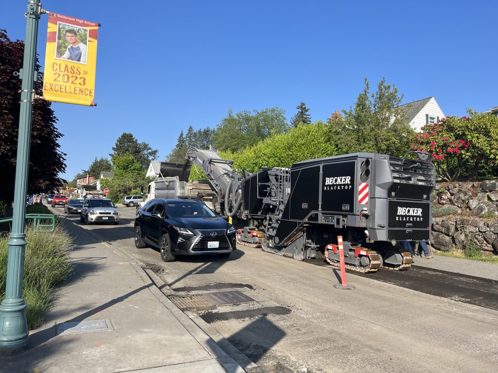 Rainier Street Pavement Preservation in Steilacoom, WA